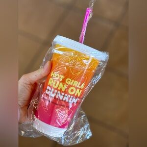 Dunkin' Donuts x Megan Thee Stallion Hot Girls Run On Dunkin' Cup BRAND NEW